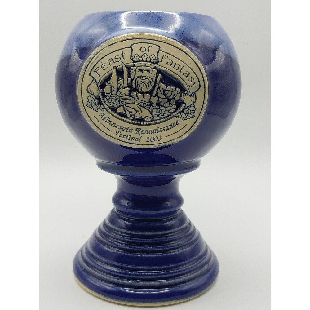 Minnesota Rennaissance Festival 2003 Feast Of Fantasy Ceramic Mug Chalice